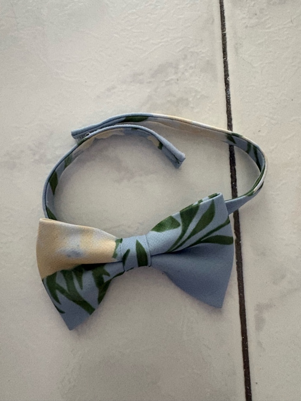 Revelry Kids Chiffon Floral Print Bowtie